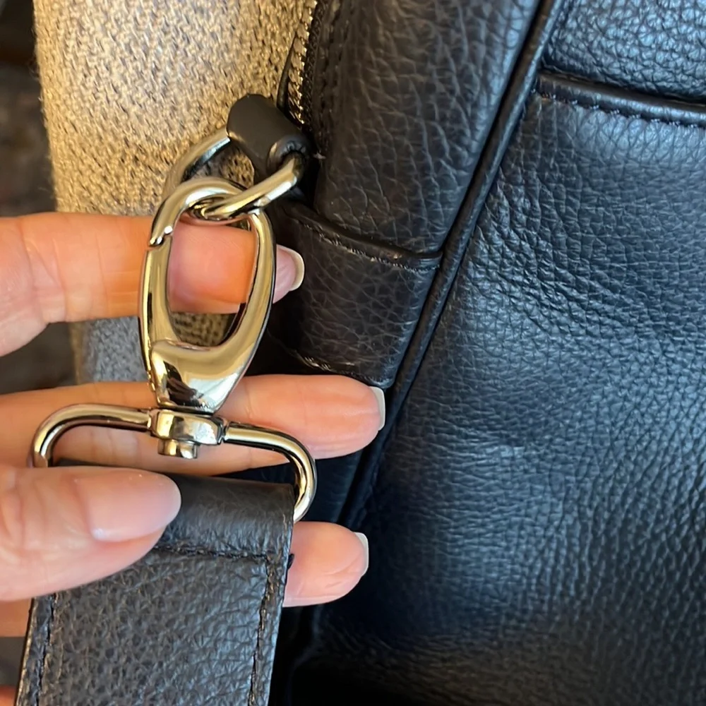 Brooks Brothers Pebbled Leather Attaché